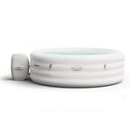 Lay-Z-Spa 60011 Vegas Hot Tub with 140 AirJet Massage System Inflatable Spa with Freeze Shield Technology, 4-6 Person