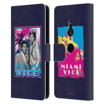 OFFICIAL MIAMI VICE ART LEATHER BOOK WALLET CASE COVER FOR SONY PHONES 1