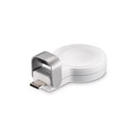 Hama Langaton laturi Apple Watchille USB-C, Valkoinen