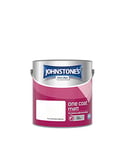 Johnstone's One Coat Matt Emulsion Paint - Pure Brilliant White 2.5L