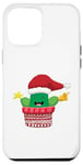 iPhone 12 Pro Max FUNNY CHRISTMAS TSHIRT. CHRISTMAS CACTUS. BELL STAR AND HAT Case