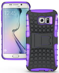 GRENADE GRIP RUGGED TPU SKIN HARD CASE COVER STAND FOR SAMSUNG GALAXY S6 EDGE