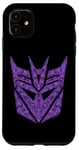 iPhone 11 Transformers Evergreen Decepticons Purple Icon Filled Logo Case