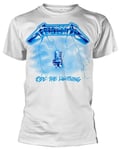 Metallica 'ride The Lightning' (white) T-shirt - & Official