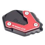 DTOYZ / FIT pour - B M W / R1200GS LC R1250GS Adventure F750GS Moto CNC CNC Kickstand Support Agrandir Plaquettes D'extension Accessoires De Support (Color : R1250GS Red)