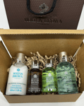 MOLTON BROWN Black Pepper Eucalyptus Bath Gel Kumudu Hair Care Gift Set Bag