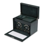 Wolf British Racing Green Watch Winder 1 klokke Grønn Kunstskinn 792241 - Unisex - Synthetic leather