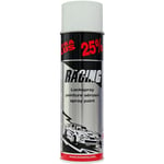 Bombe de peinture - Carrosserie voiture - Racing - Blanc brillant - 500ml