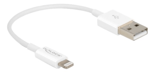 Delock Lightning-kabel - Lightning / USB - 15 cm