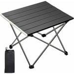 Table de Camping, Table Camping Pliante, Pliante Table Alliage d'aluminium Ultra-légère Portable avec Sac de Transport,Tables de Camping Pliantes