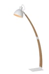 Lucide CURF - Lampadaire / Lampe De Lecture - Blanc