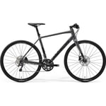 Hybridcykel Merida Speeder 300 Silver/Svart XS 2024