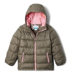 Columbia Unisex Kids Pike Lake II Hooded Puffer Jacket, Stone Green, M