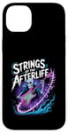 iPhone 14 Plus Strings Of The Afterlife Skeleton Rocker Rock Music Case