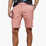 Ted Baker Spainn Cotton Linen Shorts Coral uk  28" Waist