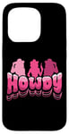 Coque pour iPhone 15 Pro Black Girl Cowgirl Howdy Melanin Women Western Rodeo Cowboy