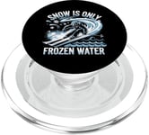 Snow Is Only Frozen Water, Ski PopSockets PopGrip for MagSafe