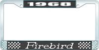 OER LF2316801A nummerplåtshållare, 1968 FIREBIRD - svart