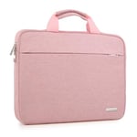 LeadsaiL Housse pour ordinateur portable de 15,6" avec poche pour accessoires, protection à 360°, résistante aux chocs, à l'eau, anti-rayures, doublure douce rembourrée pour MacBook Air/Pro 15-16",