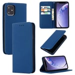 iPhone 11 Pro - Praktiskt Slittåligt Plånboksfodral (FLOVEME) DarkBlue Mörkblå