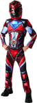 Childs Deluxe Power Rangers Movie Red Ranger Costume Large