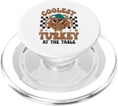 Thanksgiving Boy Turquie Coolest Turkey At The Table Son Boys PopSockets PopGrip pour MagSafe