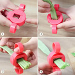 Kitchen Green Bean Grater Vegetable Runner Slicer Cutter Stringer Remover Pehfjo