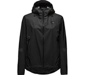 GORE WEAR Women's Cycling Jacket Lupra, GORE-TEX INFINIUM, Black, 38