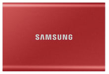 SAMSUNG T7 EXTERNAL SSD 1TB, RED