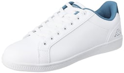 Kappa Mixte Logo Galter 5 Chaussure de Marche, White Blue DK, 41 EU