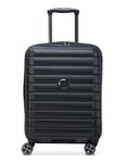 DELSEY PARIS Shadow 5.0 55 Cm Slim Cabin Trolley Case Svart