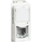 Bticino Living Now Connecteur Rj11 (4/6) K10, Blanc