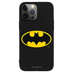 Personalaizer Original Case Compatible with iPhone 13 Pro MAX Black with a Batman Logo Classic Design