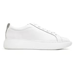 Boss Womens Amber Tenn Trainers - White - Size UK 4