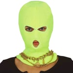 Balaclava Skidmask Neon Gul