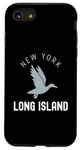 Coque pour iPhone SE (2020) / 7 / 8 Long Island New York Vintage LI NY Duck établi en 1640