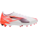 PUMA Ultra 5 Ultimate AG Fotballsko - Hvit - str. 41