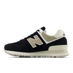 New Balance Femme 574 Sneaker, Noir 001, 37.5 EU