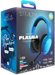 Panther Plasma Blue - Casque de Gaming Supra-Auditionnel Compatible avec PS4/PS5, Xbox, Switch, PC avec Micro Flexible, Prise 3,5mm, Câble de 1,5m, Léger, Confortable et Durable