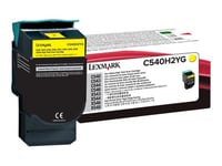 Lexmark - Lång Livslängd - Gul - Original - Tonerkassett Lccp - För Lexmark C540, C543, C544, C546, X543, X544, X546, X548