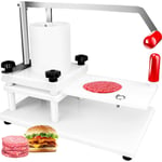 Mophorn - vevor Presse a Burger Steak Hache pe Machine a Hamburger Acier Inoxydable Professionnelle 8-9 Galettes 138-142 g Tremie 160 mm 20 Papiers