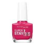 Maybelline New York – Vernis à Ongles Professionnel – Technologie Gel – Super Stay 7 Days – Teinte : Rosy Pink (180)