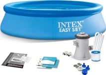 Intex Easy Set Pool Set , 244X61cm, 1.942L, Inkl. Filterpumpe