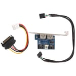 Dual Port Sata To 5V 12V  Over Esata USB Port Adapter Convert Expansion5178