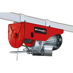 Einhell - Palan électrique tc-eh 250 (500 w, Boîtier de commande avec arrêt d'urgence, Poulie de soufflage avec crochet, Câble 12 m, Frein