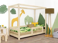 Benlemi Lit cabane Enfant BUNKY 140 x 200