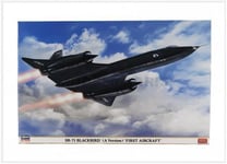 HASEGAWA 02464 Lockheed Martin - SR-71 Blackbird A Version First Avion Airpla