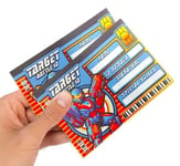 Pack of 12 - Target Battle ID Cards - Nerf Party Bag Fillers Action-Packed Fun