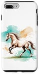 Coque pour iPhone 7 Plus/8 Plus T-shirt pour cheval, sweat à capuche de sport équestre, housse de téléphone portable pour poulains