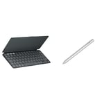 Logitech Keys-To-Go 2 portable wireless iPad keyboard with built-in cover, slim & compact Bluetooth keyboard for iPad, iPhone, Mac Crayon digital pen, QWERTY UK English Layout - Graphite